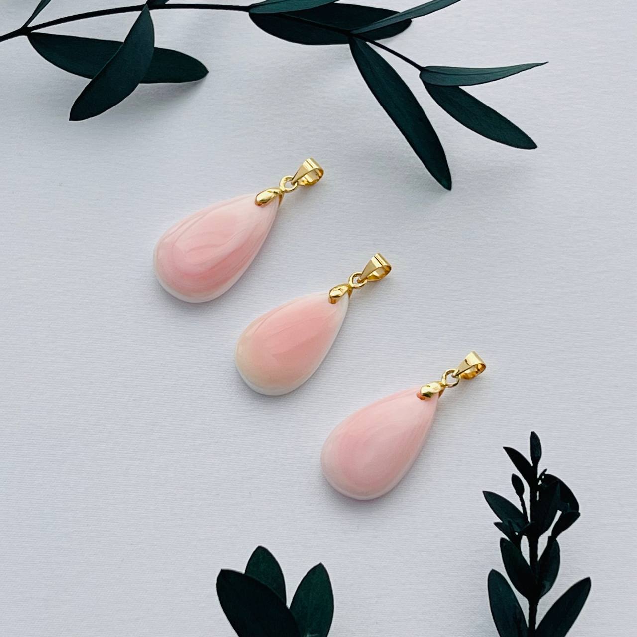 Радуга Самоцветов Кулон из Перламутра