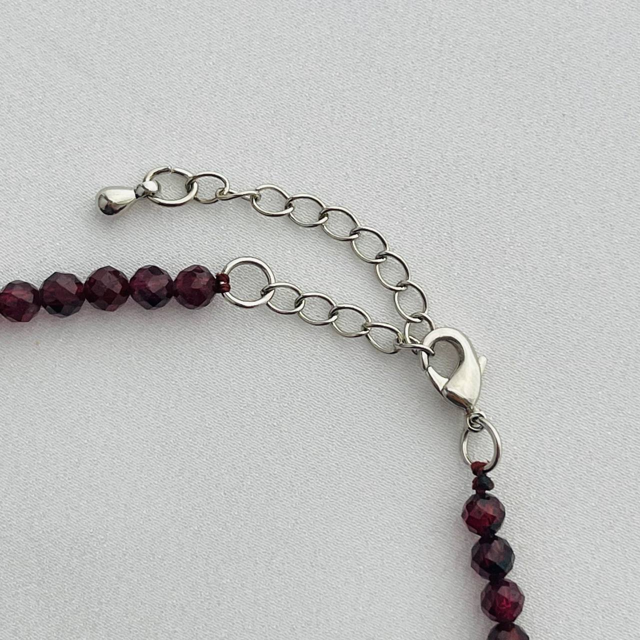 Радуга Самоцветов Колье из Граната (Пироп)