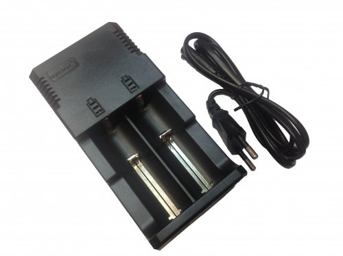 Зарядное устройство HD-8829 для литиевых аккумуляторов 26650,18650,14500 (1-2 шт, 600mA)+USB 1A