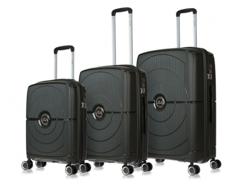   8200 14000 Комплект чемоданов           Doha -  Dark gray (Темно-серый) комп. 3  
