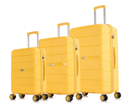 10920 14000 Комплект чемоданов             Singapore  Yellow (желтый) комп. 3 