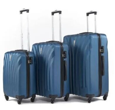 6580 8900 Комплект чемоданов                Phuket 185#Blue (темно-синий)