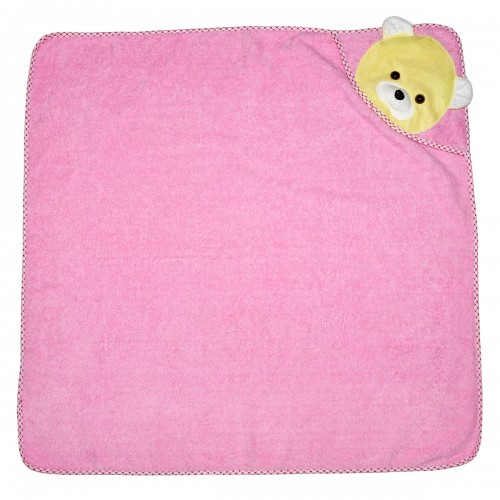 Детское полотенце с капюшоном, махровое 