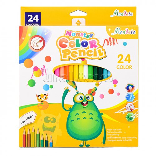 Карандаши цветные 12 цветов  