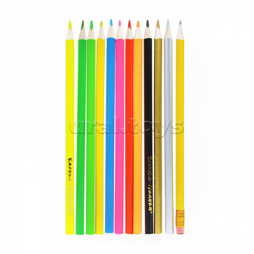 Набор цветных карандашей 12 цв. 