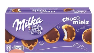 Печенье Милка Чоко Минис 150гр.