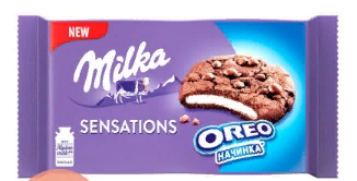Печенье Милка Куки Сенсейшн Орео крем 156г