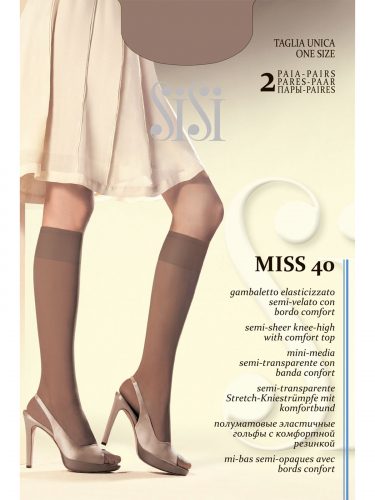 Гольфы MISS 40 (гольфы 2 п.)