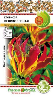 Цветы Глориоза Великолепная (6 шт) Русский Огород