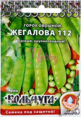Горох Жегалова 112 Кольчуга NEW сахарный (6 г) Русский Огород