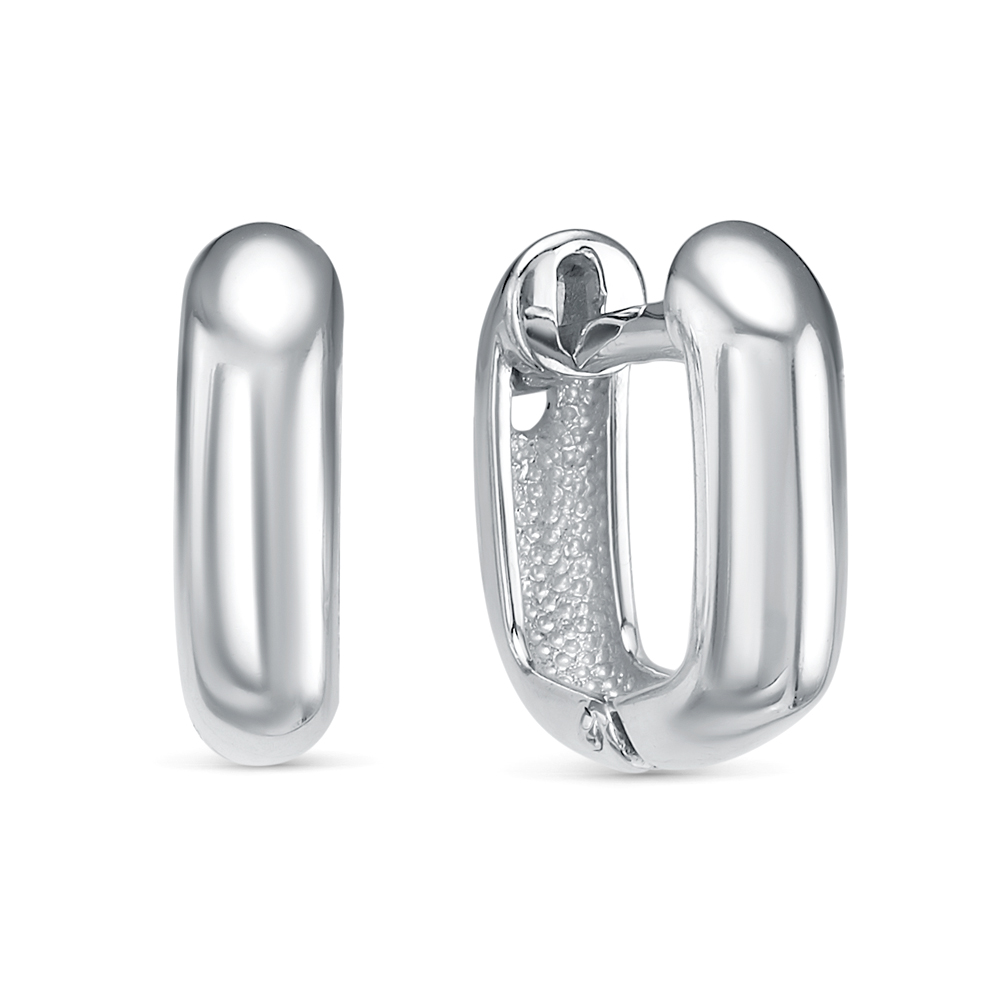 11-1716 Серьги родированные серебро 925*