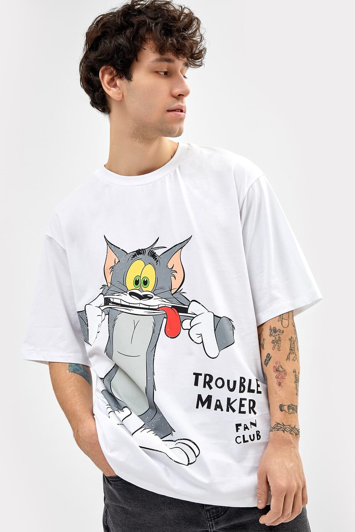 Футболка MARK FORMELLE #834761 Ст.цена 1071р. 22L/2565П-0 Белый+принт/ white+print (18-15)