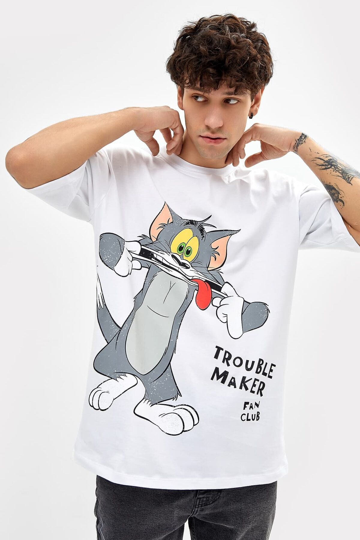 Футболка MARK FORMELLE #834761 Ст.цена 1071р. 22L/2565П-0 Белый+принт/ white+print (18-15)