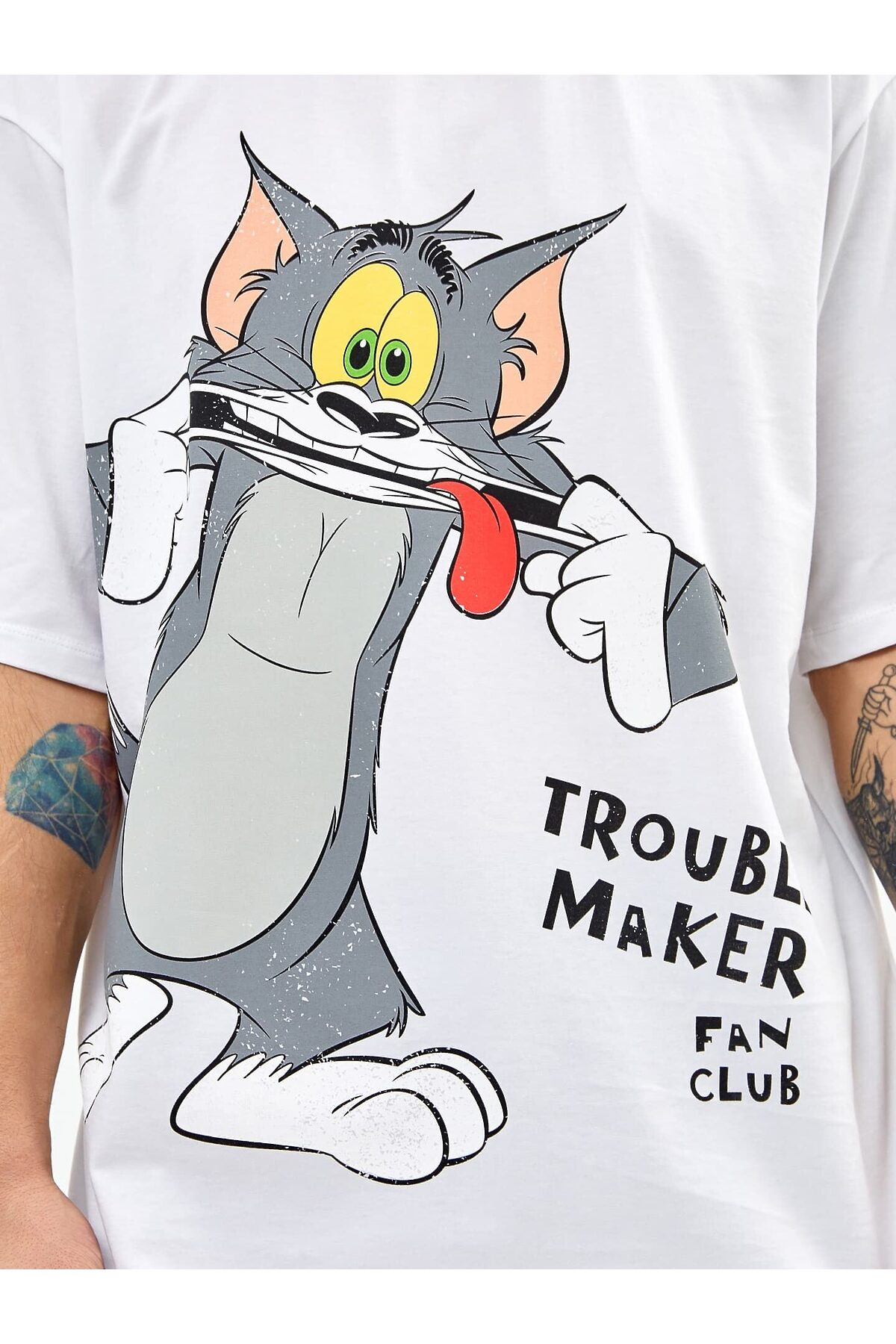 Футболка MARK FORMELLE #834761 Ст.цена 1071р. 22L/2565П-0 Белый+принт/ white+print (18-15)
