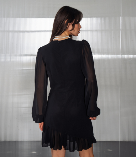 Ст.цена 1280руб.Платье #БШ1938, чёрный