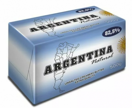 Масло сливочное аргентина 82,5 %