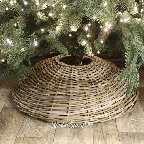 Плетеная корзина для елки Нордик 62*18 см светлое дерево (National Tree Company)