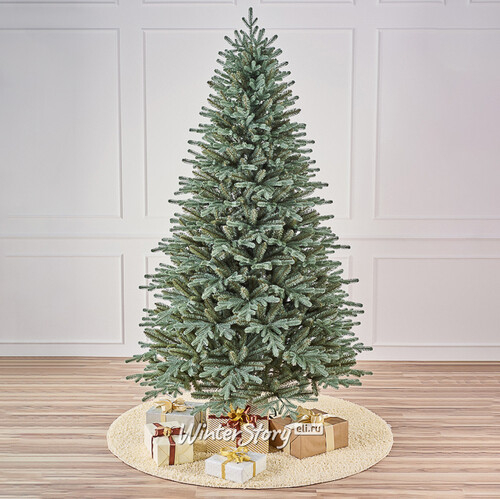 Искусственная голубая елка Верона 160 cм, ЛИТАЯ + ПВХ (Max Christmas)