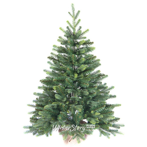 Настольная елка в мешочке Изумрудная 60 см, ЛИТАЯ + ПВХ (Max Christmas)