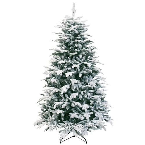 Искусственная елка Осло заснеженная 210 см, ЛИТАЯ + ПВХ (A Perfect Christmas)