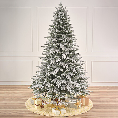 Искусственная елка Снежная Королева заснеженная 180 см, ЛИТАЯ + ПВХ (Max Christmas)