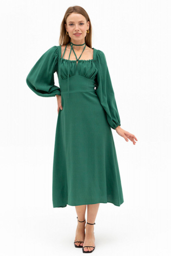 Платье ELISEEVA OLESYA 65055-Р зелёный