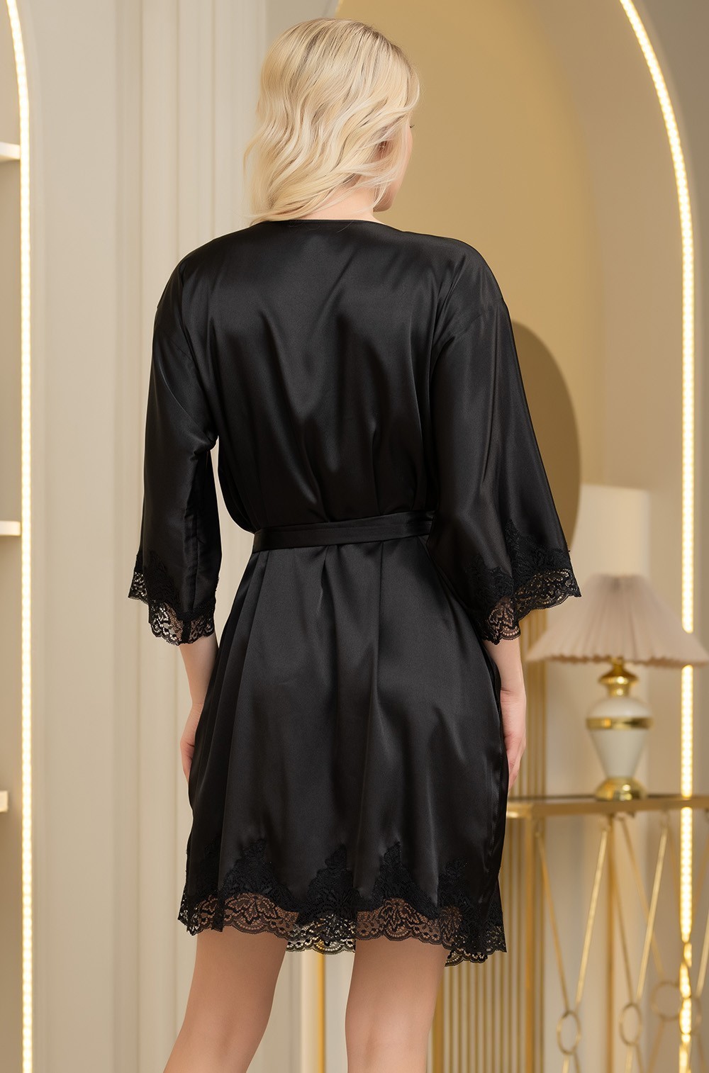 ARIANNA 3943 Короткий халат Mia-Amore