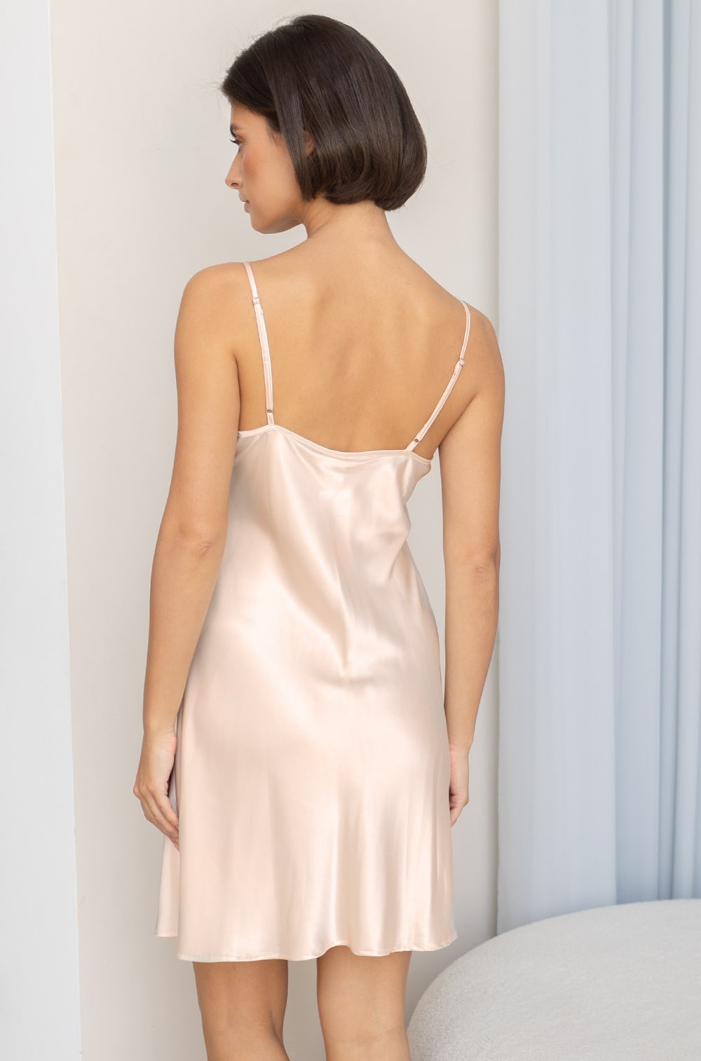 698р 1198р HAILEY 7300 Короткая сорочка Mia-Amore