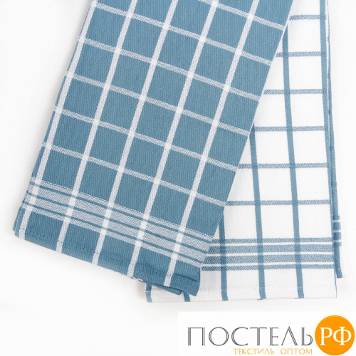 Кухонное Полотенце Arya Kitchen Line 50X70 2 Пр. Chino Голубой