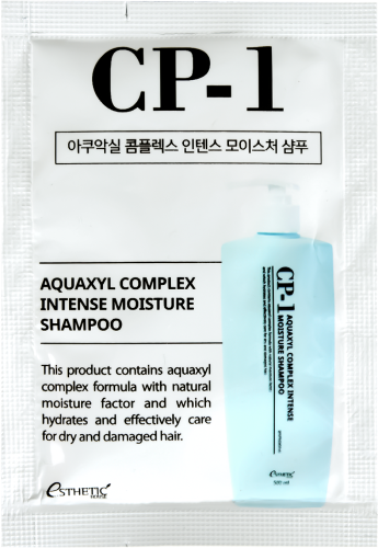 [ESTHETIC HOUSE] НАБОР Шампунь для волос УВЛАЖНЯЮЩИЙ CP-1 Aquaxyl Complex Intense Moisture Shampoo, 8мл*50шт/пробники