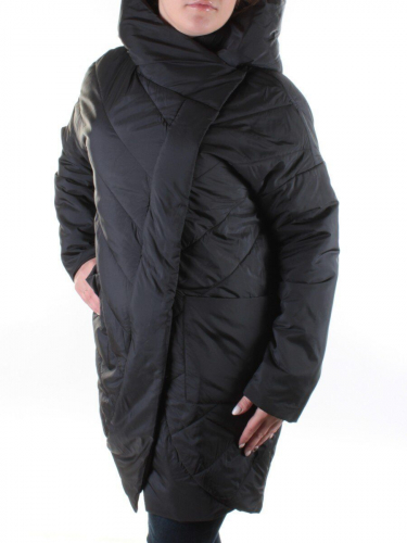 201 BLACK Пальто демисезонное женское YIGAYI размер 36 (42 российский)