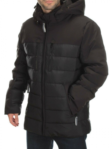 Y-5020 BLACK Куртка мужская зимняя PARUID (150 гр. холлофайбер) размер 52