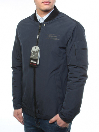 8999 DK. BLUE Куртка мужская демисезонная (100 гр. синтепон) размер 46