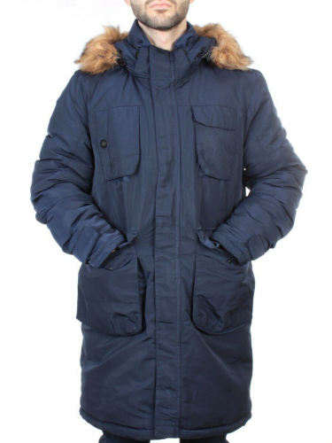 71203 DK. BLUE Куртка мужская зимняя (200 гр. синтепон) KAREAKEY размер M - 46российский