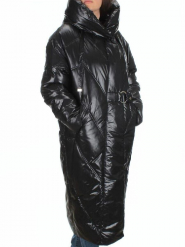 22-203 BLACK Пальто зимнее женское (200 гр. тинсулейт) размер 46/48