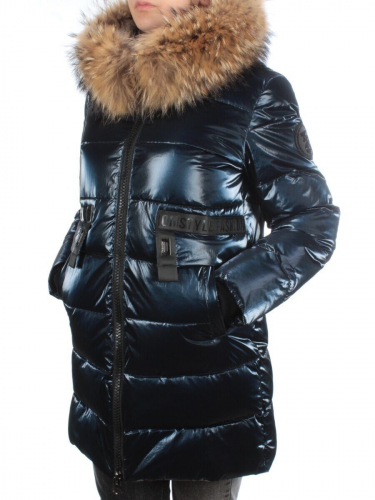8002 DK. BLUE Куртка зимняя женская JARIUS (200 гр. холлофайбера) размер M - 44российский