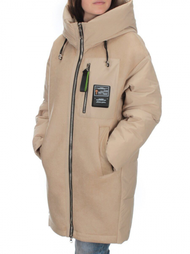C1062 BEIGE Куртка зимняя женская (200 гр. холлофайбера) размер L - 48 российский
