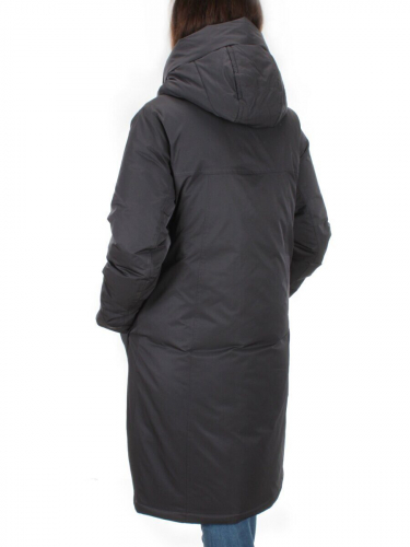 2392 DK. GRAY Пальто зимнее женское (200 гр. холлофайбер) размер 50/52