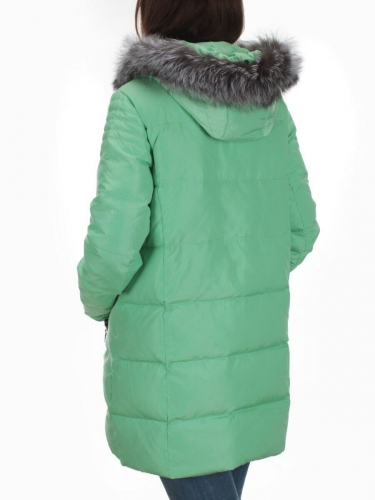 15113 GREEN Куртка зимняя облегченная женская (150 гр. холлофайбер) размер 40 идет на 46 российский