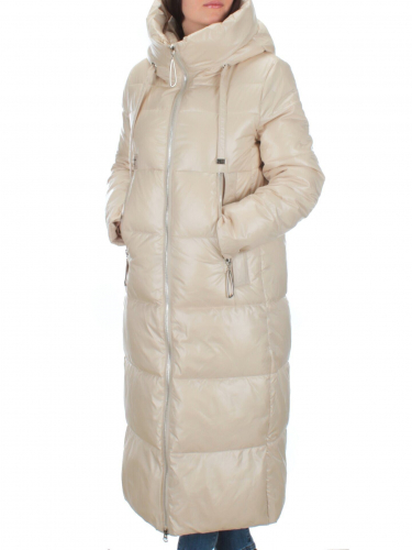 22-116 LT. BEIGE Пальто зимнее женское (200 гр. тинсулейт) размер S - 42 российский