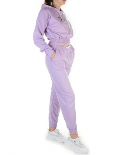 Y276 LILAC Спортивный костюм женский (100% хлопок) размер 54