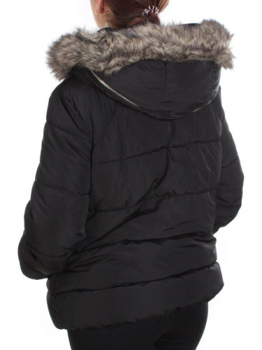 B-13 BLACK Куртка зимняя женская NO NAME (150 гр. холлофайбер) размер 44 российский