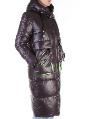 2195 DK. VIOLET Пальто женское зимнее (холлофайбер) размеры 42