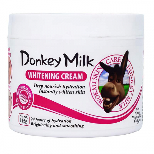 Копия Отбеливающий крем для лица Wokali Donkey Milk Cream,115g(розовый)