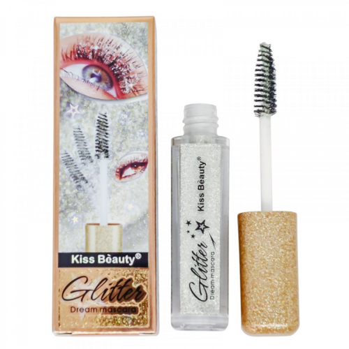 Копия Глиттер для ресниц Kiss Beauty (серебро)