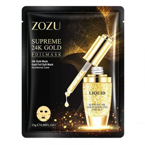 Копия Антивозрастная маска для лица Zozu Supreme 24K Gold, 25g