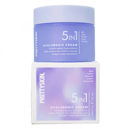 Крем для лица Prettyskin Hyaluronic Cream 5in1, 50g