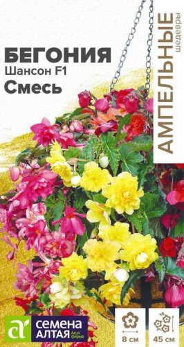Бегония Шансон F1 СМЕСЬ