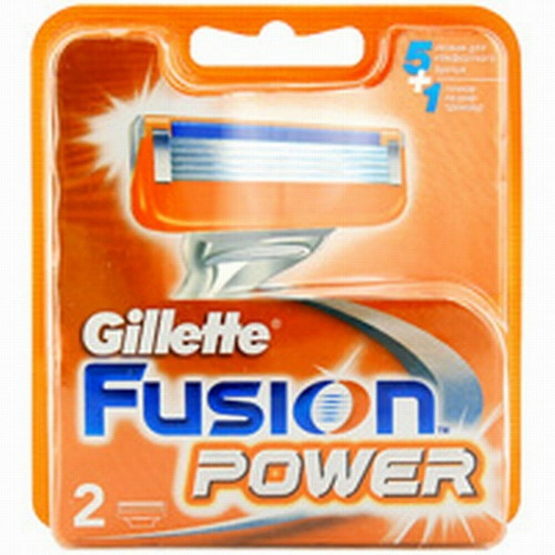 Сменные кассеты Gillette Fusion Power (2 шт)
