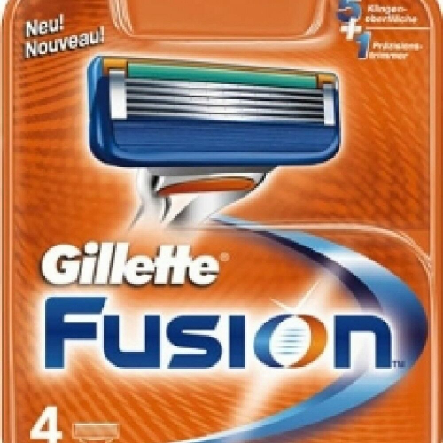 Сменные кассеты Gillette Fusion (4 шт)